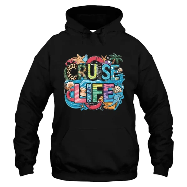 Cruise Life Hoodie - Black