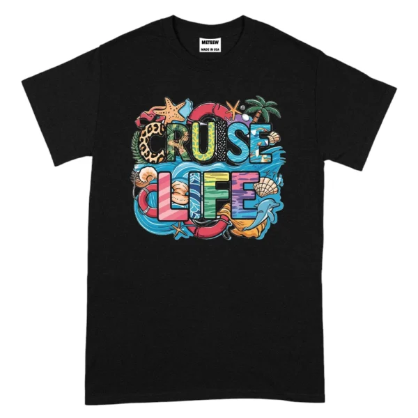 Cruise Life TShirt - Black