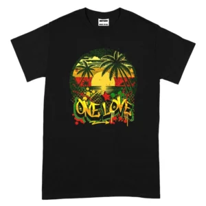 One Love Summer TShirt - Black