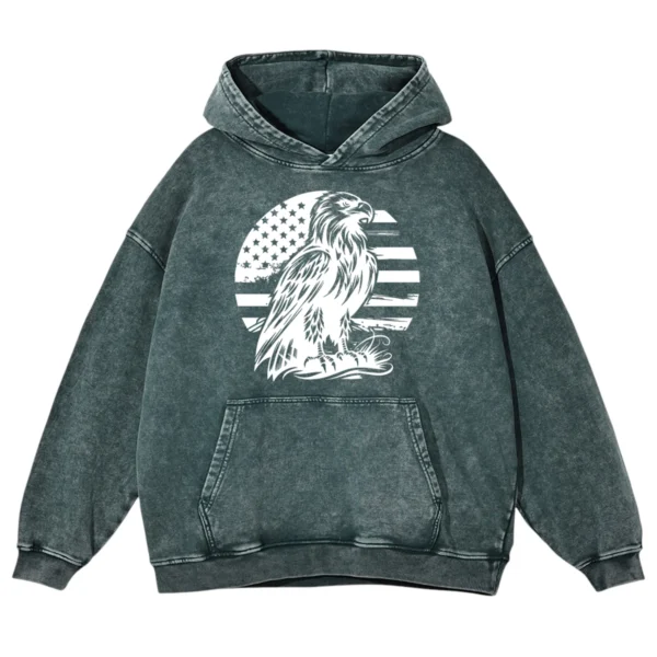 Eagle U.S Army Washed Pullover Hoodie