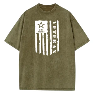 VeteraN U.S Army Washed Tshirts