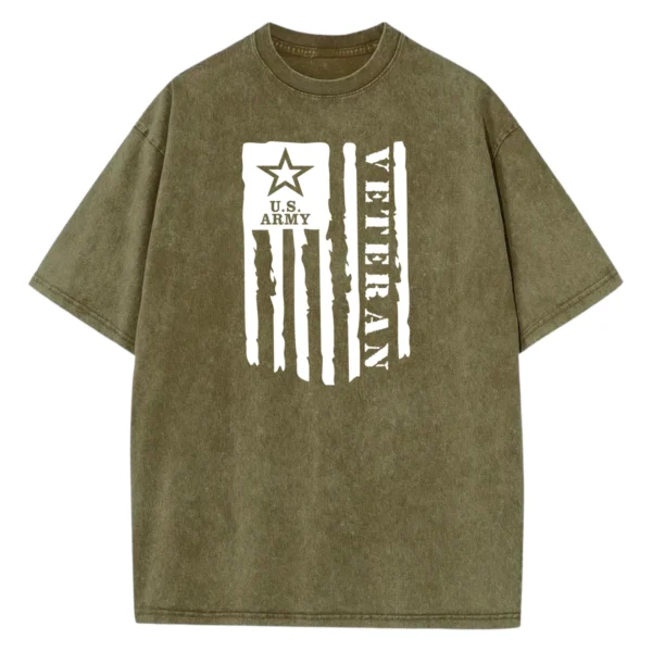 VeteraN U.S Army Washed Tshirts